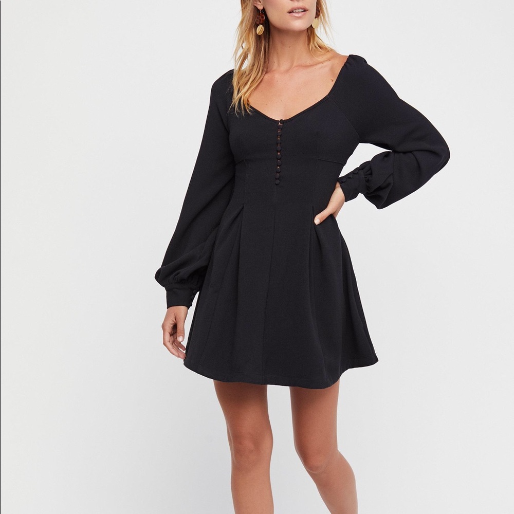 Eat Your Heart Out Mini Dress by Free People.